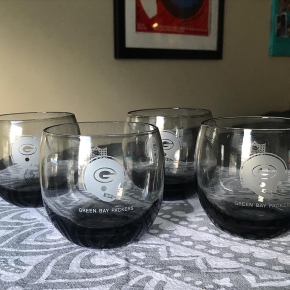 NFL Other - [Green Bay Packers] Vintage NFL Stemless Glassware